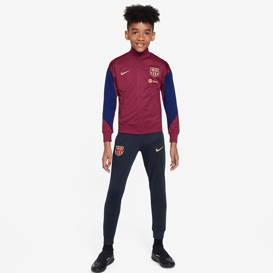 Komplet piłkarski dres Nike FC Barcelona Strike TRACK Suit