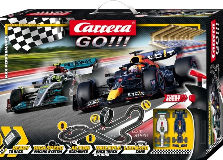 carrera-go-tor-samochodowy-63m-max-performance-stan-nowy