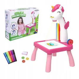 na-prezent-stolik-do-rysowania-projektor-rzutnik-tablica