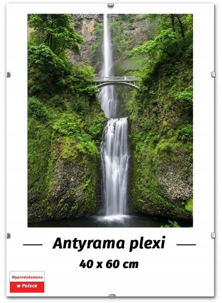 ANTYRAMA 40x60 - 60x40 cm RAMKA na puzzle, plakat, zdjęcia, białe brzegi