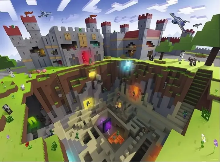 puzzle-dla-dzieci-300-minecraft-kolekcja-minecraft