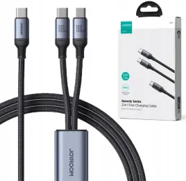 kabel-2w1-usb-c-2x-usb-c-joyroom-speedy-sa21-1t2-150cm-100w-w-oplocie-cza