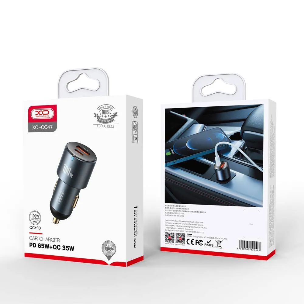 ladowarka-samochodowa-usb-typ-c-xo-3000-ma