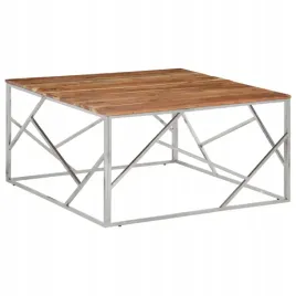 stolik-kawowy-srebrny-stal-nierdzewna-i-lite-drewno-akacjowe