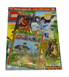 lego-czasopismo-jurassic-world-07-2023-straznik-plecak-odrzutowy-raptor