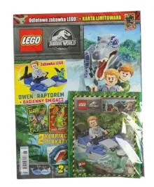 lego-czasopismo-jurassic-world-06-2023-owen-raptor-bagienny-smigacz
