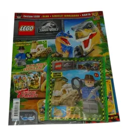 lego-magazyn-czasopismo-jurassic-world-09-2023-alan-grant-i-skamieliny