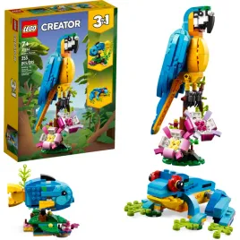 lego-creator-3w1-egzotyczna-papuga-31136-trzy-zwierzaki-dzungla