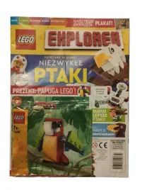 lego-magazyn-czasopismo-explorer-07-2021-papuga