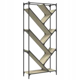 regal-dab-sonoma-79x30x180-cm-material-drewnopochodny-i-metal