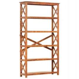 regal-na-ksiazki-100x30x180-cm-akacja-z-miodowym-wykonczeniem