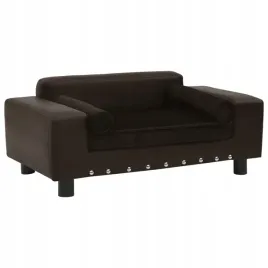 sofa-dla-psa-brazowa-81x43x31-cm-plusz-i-sztuczna-skora