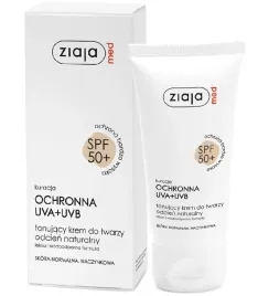 ziaja-med-kuracja-ochronna-uva-uvbkrem-twarz-odcien-naturalny-spf50-50ml