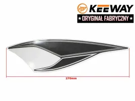 naklejka-keeway-przod-schowka-prawa-szara-oryginal