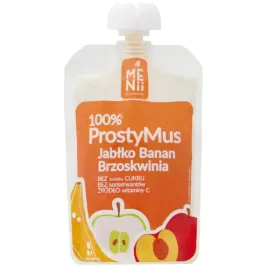 100percent-prosty-mus-jablko-banan-brzoskwinia-100g