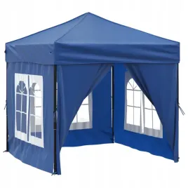 skladany-namiot-imprezowy-ze-sciankami-niebieski-2x2-m