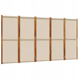 parawan-5-panelowy-taupe-350x180-cm