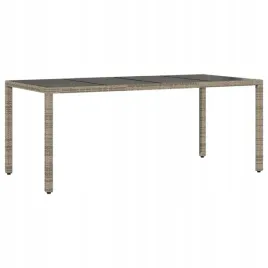 stol-ogrodowy-ze-szklanym-blatem-szary-190x90x75-cm