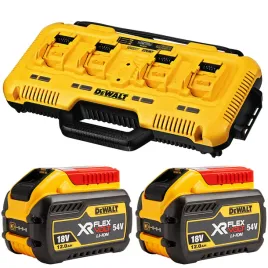 wielonapieciowa-ladowarka-dewalt-4-portowa-dcb104-2x-dcb548-12ah