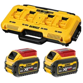 wielonapieciowa-ladowarka-dewalt-dcb104-4-portowa-2x-aku-dcb546-6ah