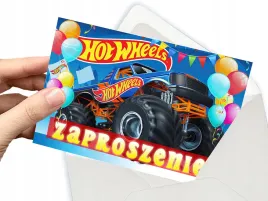 zaproszenie-hot-wheels-monster-truck-na-urodziny-dziecka-koperta-gratis