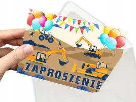 zaproszenie-koparka-budowa-spych-na-urodziny-dziecka-koperta-gratis