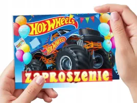 zaproszenie-hot-wheels-monster-truck-na-urodziny-dziecka-koperta-gratis