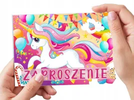 zaproszenie-jednorozec-teczowy-rozowy-na-urodziny-dziecka-koperta-gratis