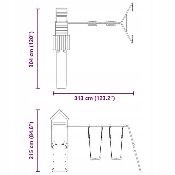 plac-zabaw-do-ogrodu-impregnowane-drewno-sosnowe-marka-vidaxl-stan-nowy