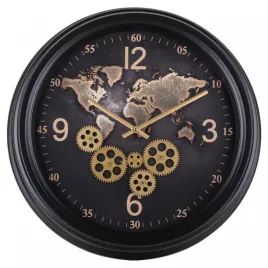 zegar-wiszacy-retro-metalowy-czarny-52x52-138614