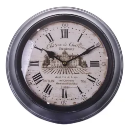 zegar-scienny-metalowy-retro-braz-30x30-77204