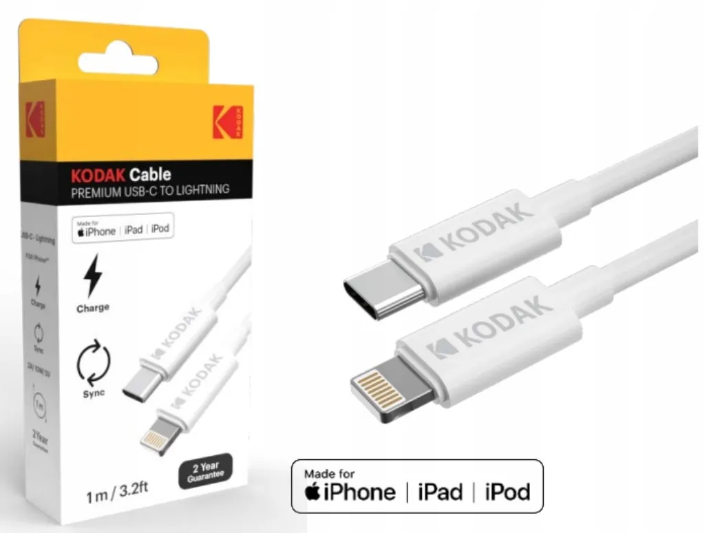 kabel-kodak-premium-usb-c-to-lightning-do-iphone
