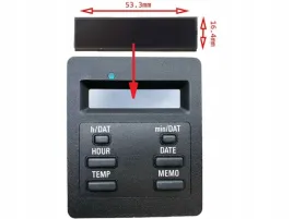 ekran-ciemny-lcd-pasek-1pcs-na-6-przyciskow-bc1-do-bmw-6-e24-5-e28-3-e30