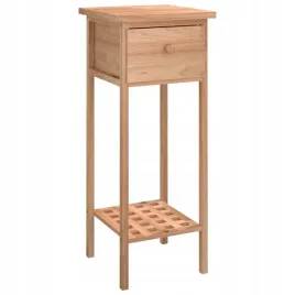 stolik-boczny-z-szuflada-25x25x60-cm-lite-drewno-orzechowe