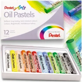 pastele-olejne-pentel-arts-kredki-12-kolorow-miekkie-artystyczne