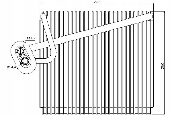 parownik-nissens-92289-stan-nowy-producent-czesci-nissens