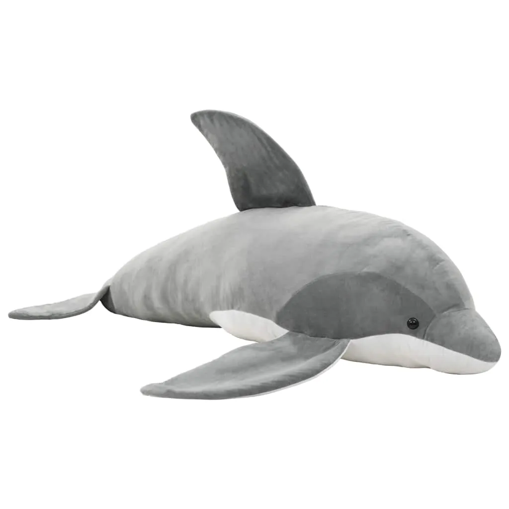 pluszowy-delfin-przytulanka-szary