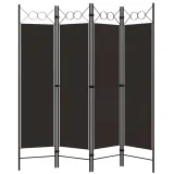 parawan-4-panelowy-brazowy-160-x-180-cm