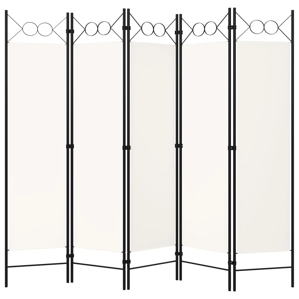 parawan-5-panelowy-bialy-200-x-180-cm