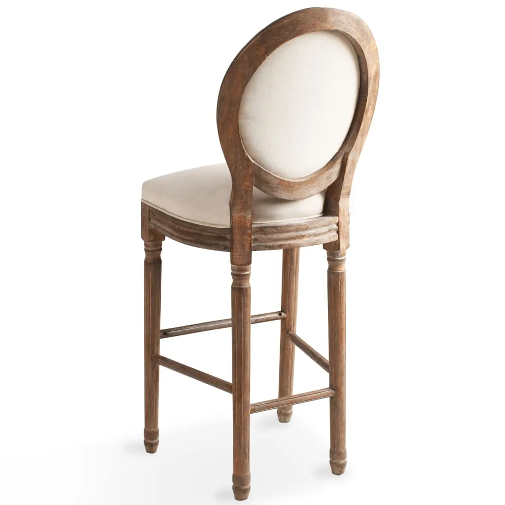 stolki-barowe-2-szt-biale-len-stan-nowy