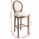 stolki-barowe-2-szt-biale-len-stan-nowy-glebokosc-mebla-30-cm