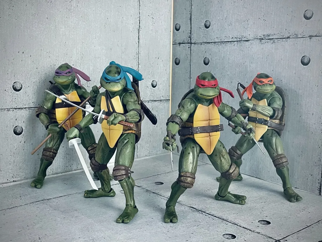 FIGURKA WOJOWNICZE ŻÓŁWIE NINJA TEENAGE MUTANT NINJA TURTLES