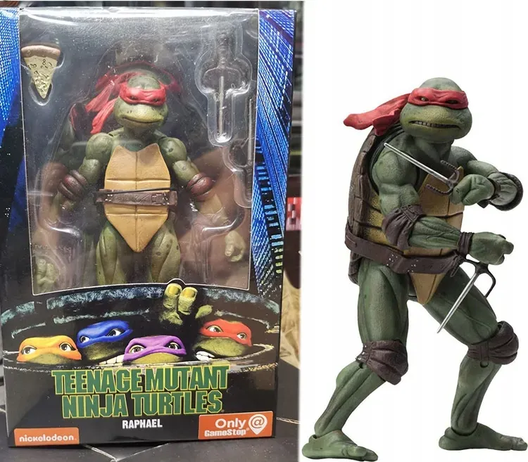FIGURKA WOJOWNICZE ŻÓŁWIE NINJA TEENAGE MUTANT NINJA TURTLES