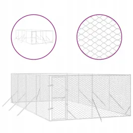 kojec-zewnetrzny-dla-psa-4x8x2-m-stal-galwanizowana