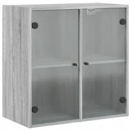 szafka-wiszaca-szklane-drzwi-szary-dab-sonoma-68x37x685-cm