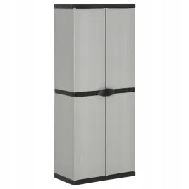 szafa-ogrodowa-z-3-polkami-szaro-czarna-68x40x