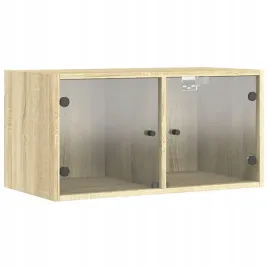 szafka-wiszaca-ze-szklanymi-drzwiami-dab-sonoma-685x37x35-cm