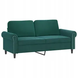 sofa-2-osobowa-ciemnozielona-140-cm-tapicerowana-aksamitem