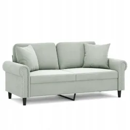 2-osobowa-sofa-z-poduszkami-jasnoszara-140-cm-aksamit