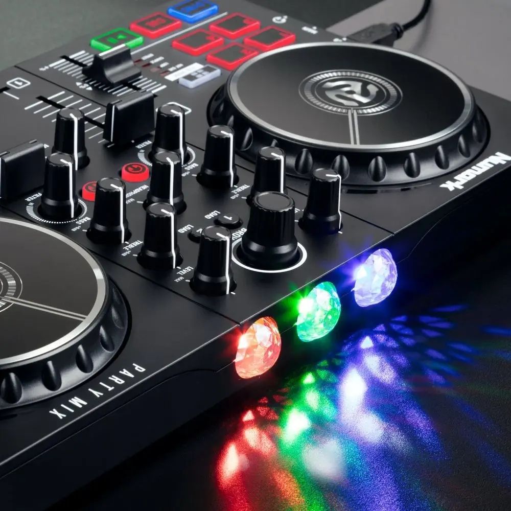 Numark PARTY MIX 2 DJコントローラー 製品情報：Party Mix II：Numark